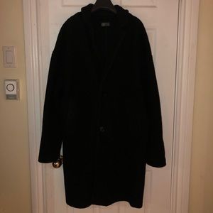 Zara Man Fleece Overcoat